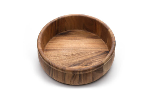 Ironwood Large Rim Salad and Fruits Bowl, Acacia, 12" - Fox Run Brands