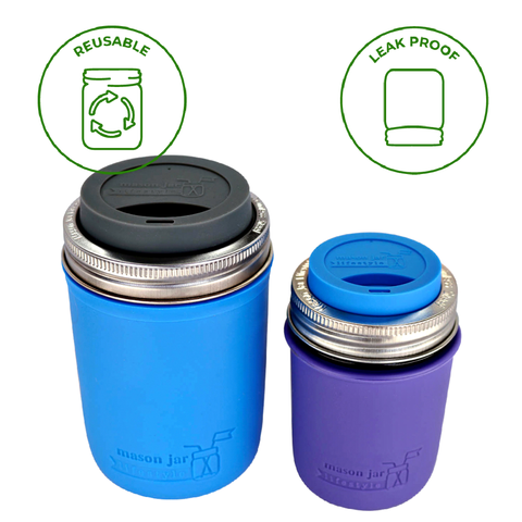 5-Pack Regular Mouth Bands/Rings for Mason Jars, Rust Proof Stainless Steel - Mason Jar Lifestyle