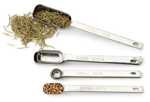 Spice Measuring Spoons, Set Of 6 - RSVP International