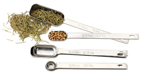 Spice Measuring Spoons, Set Of 6 - RSVP International