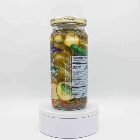 Handcrafted Spicy Dill Pickles - Ayurveg