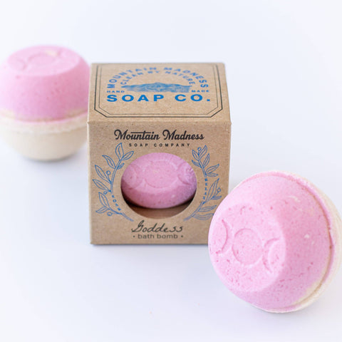 Goddess Bath Bomb - Mountain Madness Soap Co.