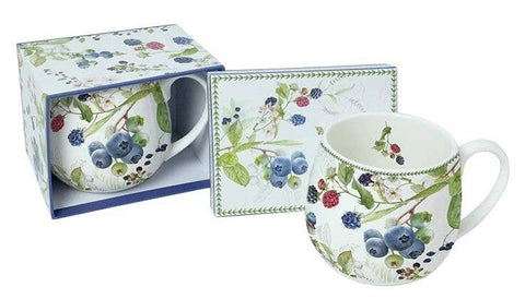 Wild Berries Big Belly Mug, 16.23 fl oz, in Gift Box