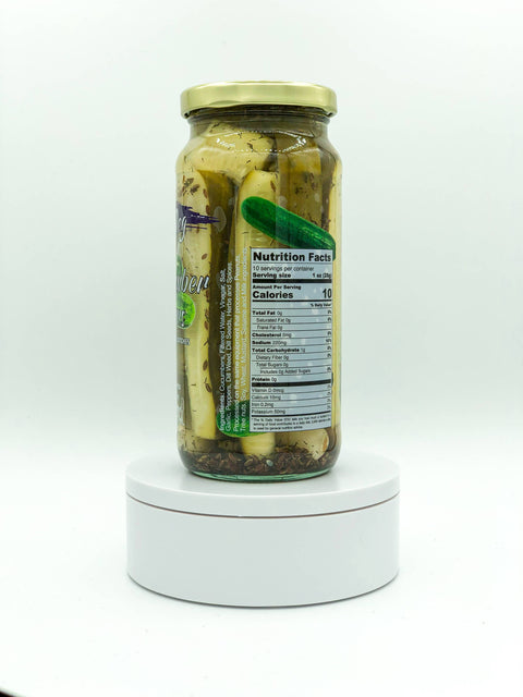 Handcrafted Spicy Dill Spears - Ayurveg