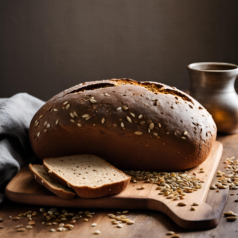 Organic Dark Rye Flour (1.25 Lb): 20oz - Great River Milling