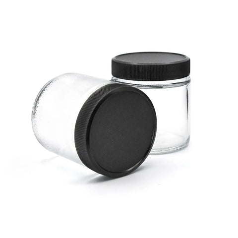 3oz/89ml Clear Glass Jar With Screw Top Cap - Human Objects®