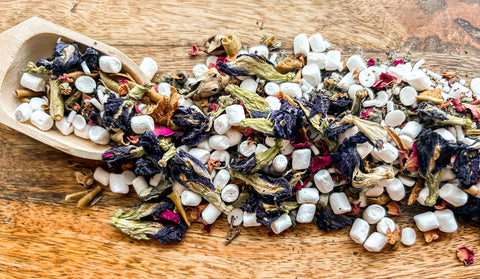 Northern Lights - Butterfly Pea Flower Rose Loose Leaf Tea - Birch Tea Co.