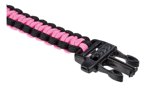Outdoor Discovery Survival Bracelet With Whistle