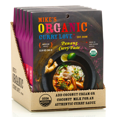 Penang Curry Paste, 2.8 oz - Mike's Organic Curry Love
