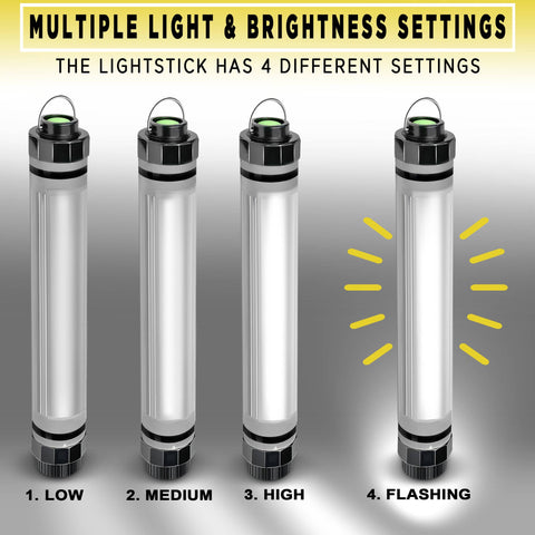 Waterproof LightStick with Powerbank - SunJack