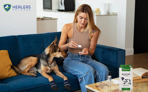 Healers Medical Booties: XS - Healers PetCare