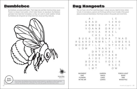 Beautiful Bugs Activity Book - AdventureKEEN