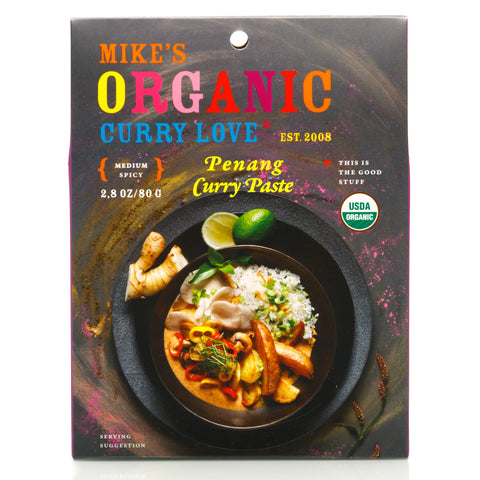Penang Curry Paste, 2.8 oz - Mike's Organic Curry Love