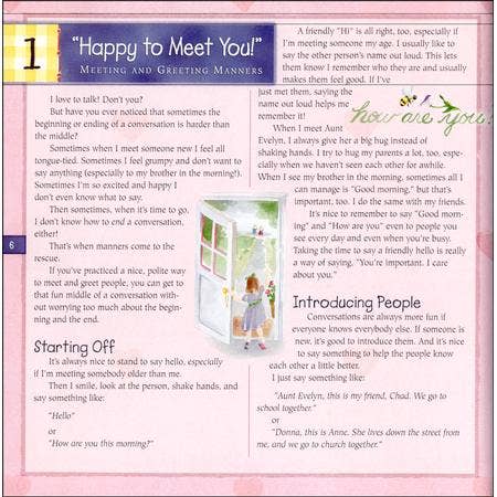 A Little Book of Manners: Hardcover - Harvest House Publishers