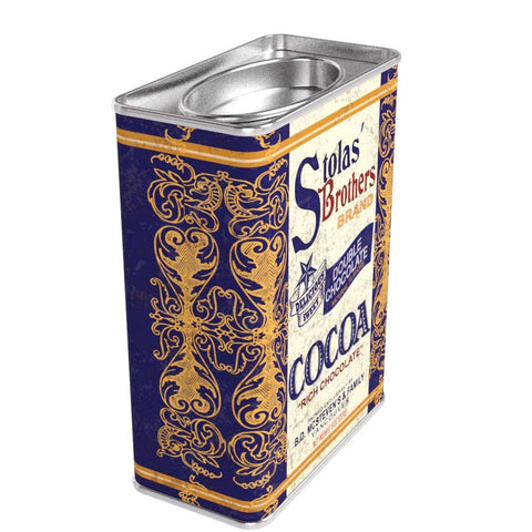 Stolas' Brothers Chocolate Cocoa, 8oz Rectangle Tin - McSteven's