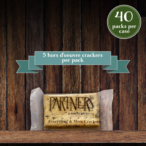 Everything & More, 5 Cracker Pack - Partners Crackers Snack Packs