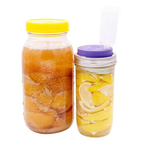 3 Piece Plastic Airlock for Fermenting in Mason Jars - Mason Jar Lifestyle