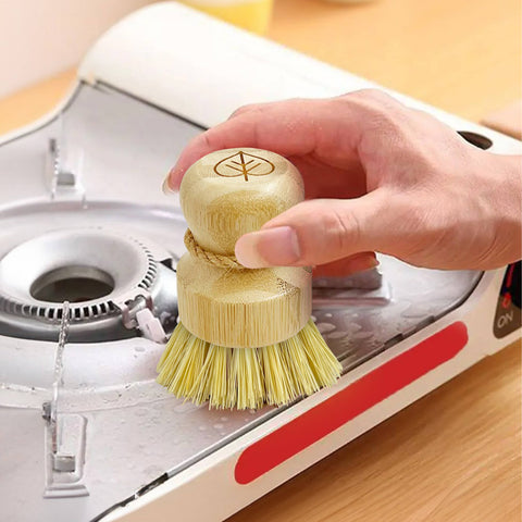 Bamboo Natural Cleaning Dish Brush - AIRNEX