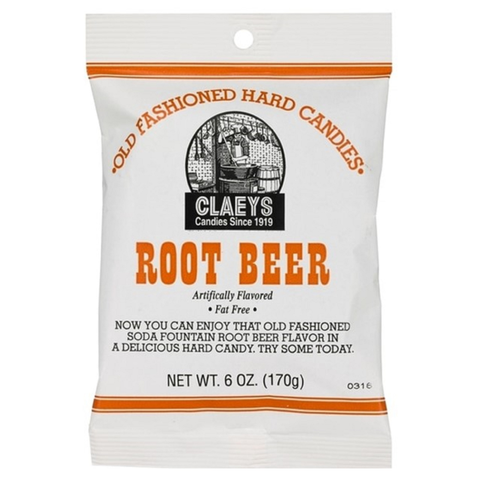 Claeys Root Beer Old Fashioned Hard Candies - Candy Barn Express