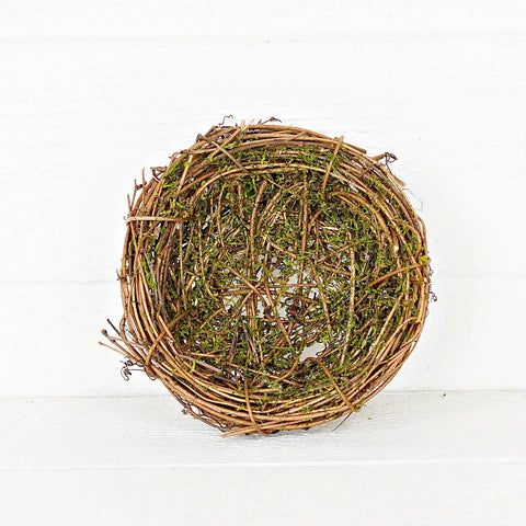 Twiggy Bird Nest with Moss - Holiday Depot Inc.
