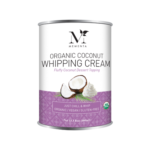 Organic Coconut Whipping Cream - Mementa Inc.
