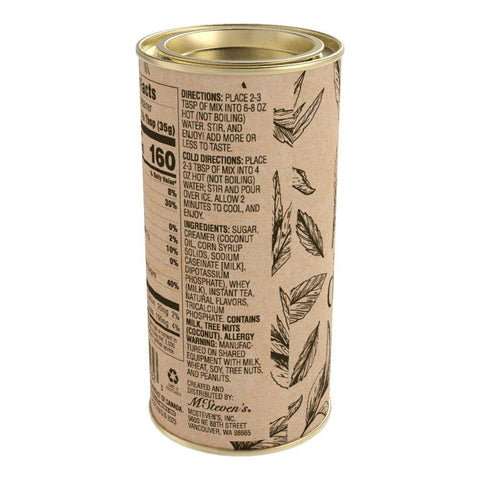 Sweet & Spiced Chai Tea Latte Mix, 7oz Round Tin - McSteven's