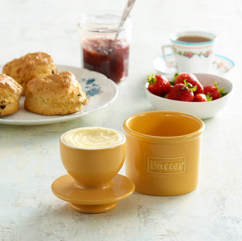 Butter Bell Crock - Cafe Golden Yellow - The Original Butter Bell® Crock
