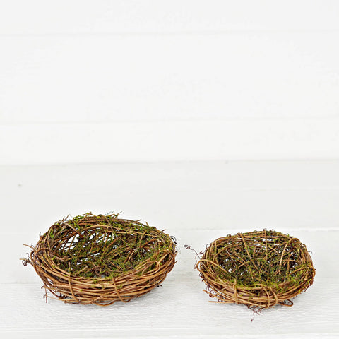 Twiggy Bird Nest with Moss - Holiday Depot Inc.