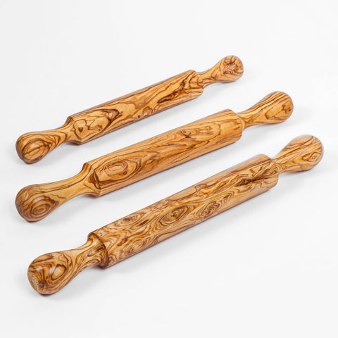 Olive Wood Rolling Pin, 11.8" - ArtisRaw