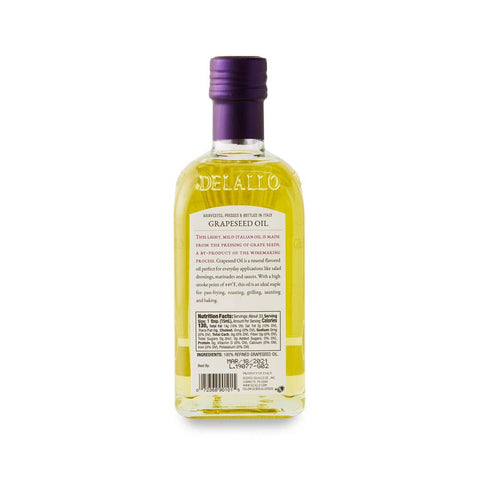 Grapeseed Oil 16.9oz - Delallo