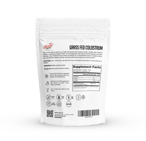 Grass Fed Colostrum Powder, 4 oz - Hearthy Foods