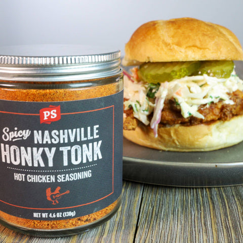 Spicy Nashville Honky Tonk - Hot Chicken Rub (5.3 oz) - PS Seasoning