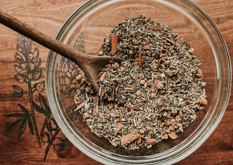 Rested - Herbal Sleepy Time Loose Tea Leaf Blend - Birch Tea Co.