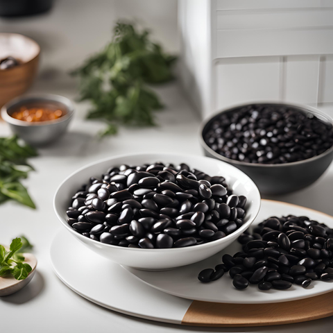 Organic Black Beans (1 Lb): 16oz - Great River Milling