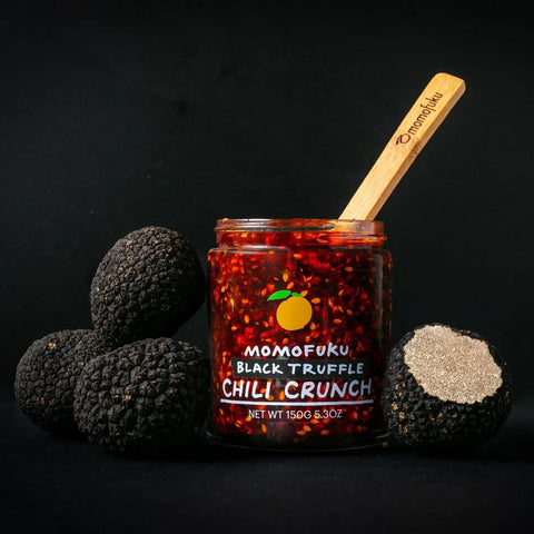 Black Truffle Chili Crunch, 5.3 oz Jar - Momofuku