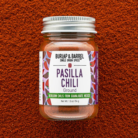 Pasilla Chili, 1.9 oz - Burlap & Barrel