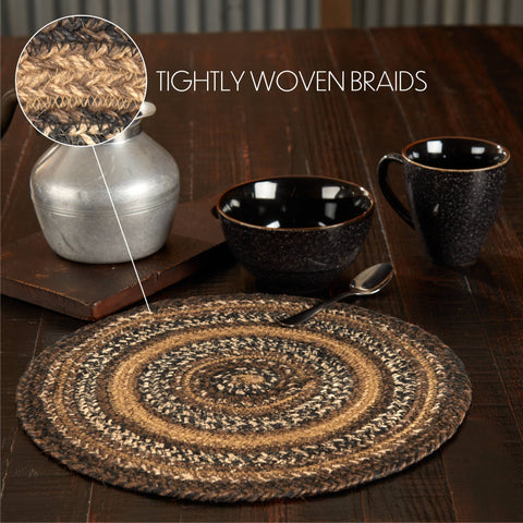 Espresso Jute Trivet, 15 in - VHC Brands