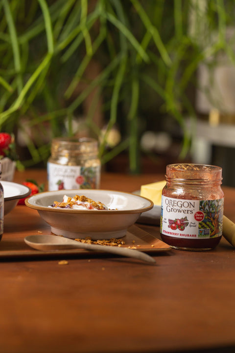Strawberry Rhubarb Fruit Spread - Oregon Growers