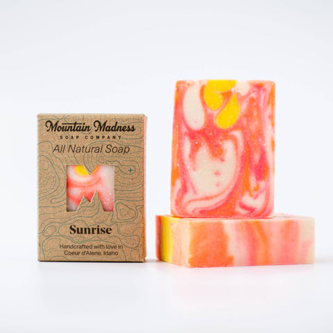 Sunrise Bar Soap - Mountain Madness Soap Co.
