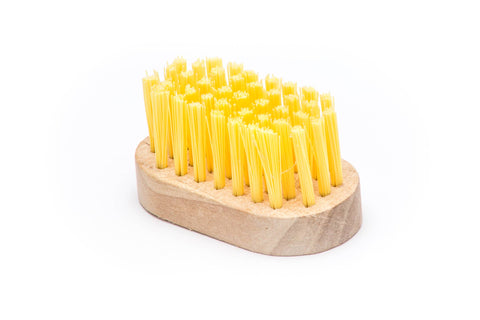 Corn Desilking Brush, Wood and Plastic,1.25" x 2.25" - Fox Run Brands