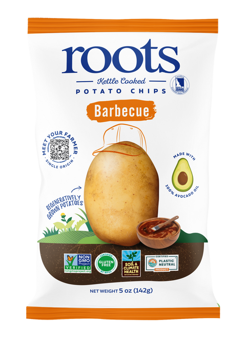 Barbecue Kettle Potato Chips, 5oz - Roots Potato Chips