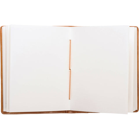 One Small Positive Thought Leather Journal, 96 pgs - Primitives by Kathy