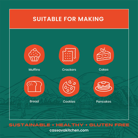 All Purpose Cassava Flour - Cassava Kitchen