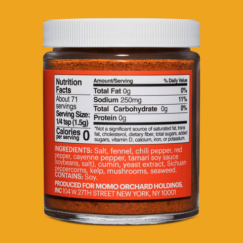 Spicy Seasoned Salt, 3.7 oz - Momofuku