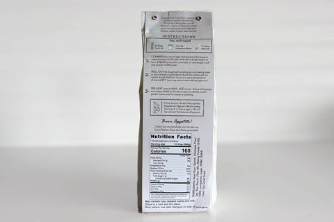 Italian Pizza Crust Kit - Gluten-Free 500g - Pizza Flour - Verve Culture