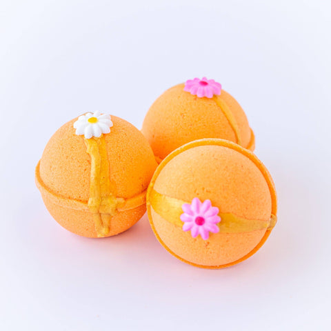 Honey Orange Blossom Bath Bomb - Mountain Madness Soap Co.