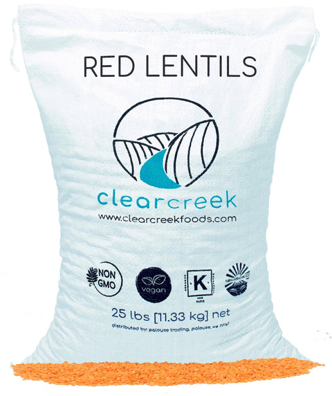 Red Lentils: 4 lb - Palouse Brand