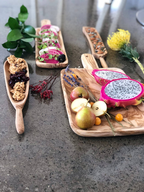 Olive Wood Tapas Tray - Scents and Feel