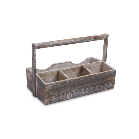 Nicola Wooden Decorative Caddy: Large - Cheungs Home Decor