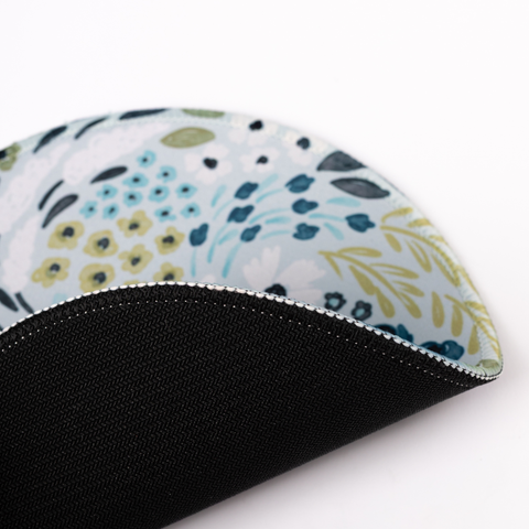 Waterfall Floral Mousepad, 8.5" diameter - Elyse Breanne Design